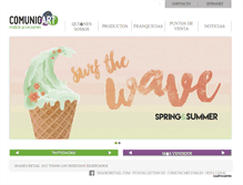 Tablet Screenshot of comunicart.com.es